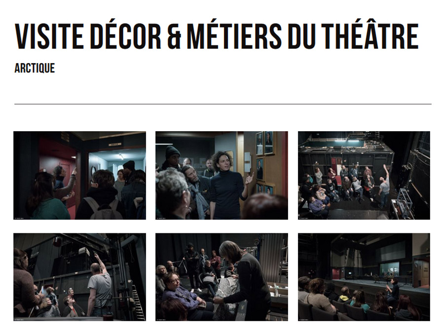 visite au Théâtre National